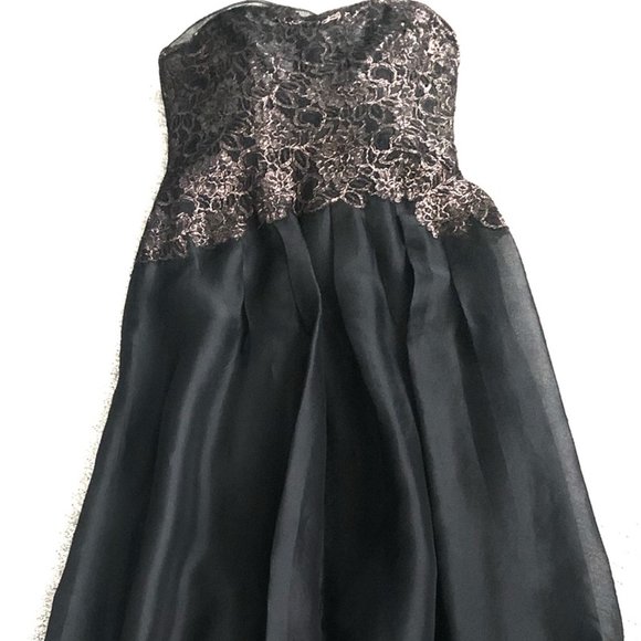 Kay Unger Silk Cocktail Gown - Picture 6 of 13
